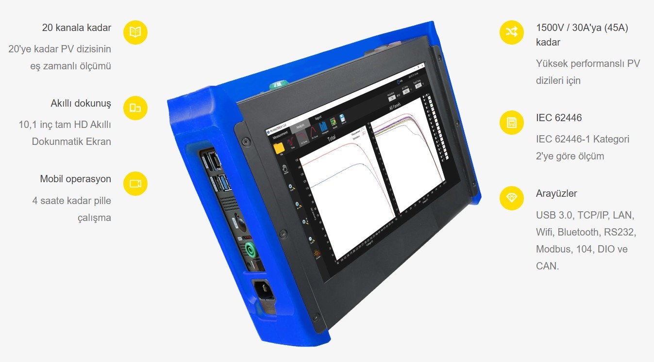 pv-solar-panel-verimlilik-test-cihazı